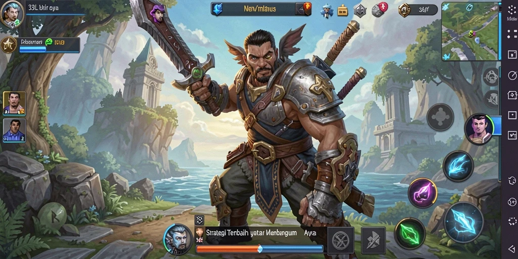 Tampilan gameplay 33L yang mendebarkan di dunia SLG.