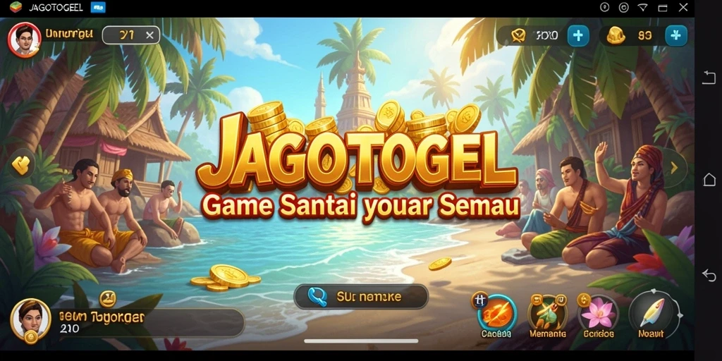 Screenshot JAGOTOGEL menunjukkan gameplay yang seru dan penuh warna.