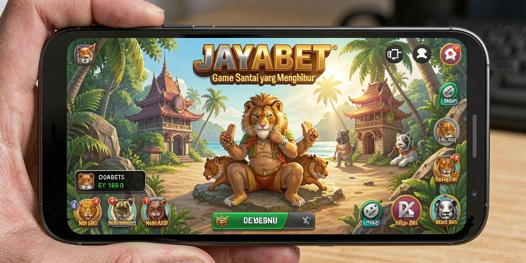 Gameplay menyenangkan dengan desain warna-warni dari JAYABET.