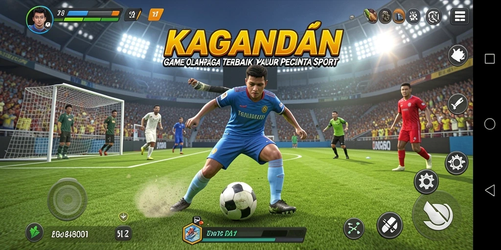 Tampilan gameplay KAGANDAN yang penuh aksi dan seru.