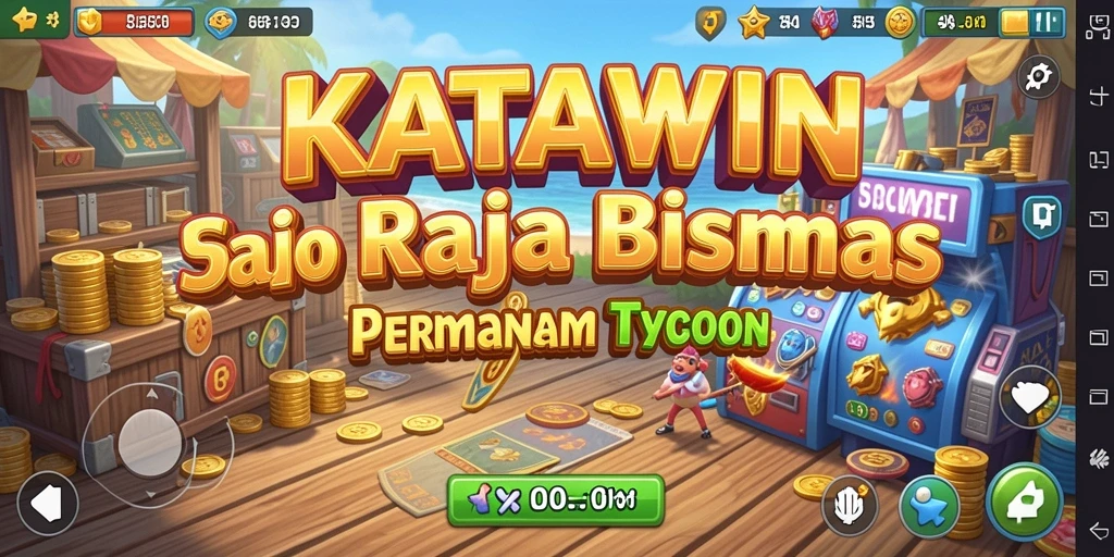 Screenshot menampilkan gameplay seru dalam KATAWIN.