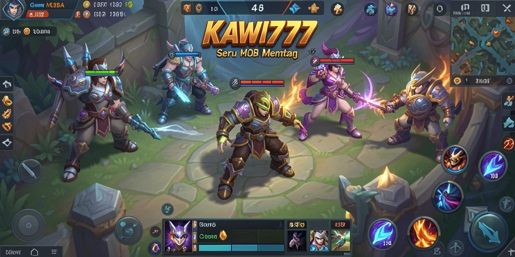 Screenshot gameplay KAWI777 yang menampilkan aksi mendebarkan.