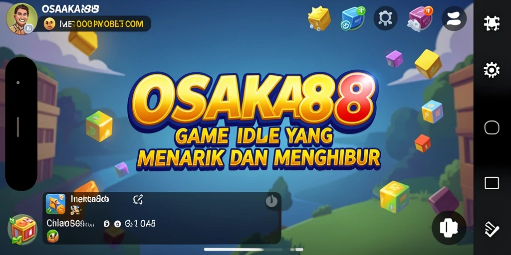 Tampilan gameplay OSAKA88 dengan elemen Idle yang menarik dan menyenangkan.