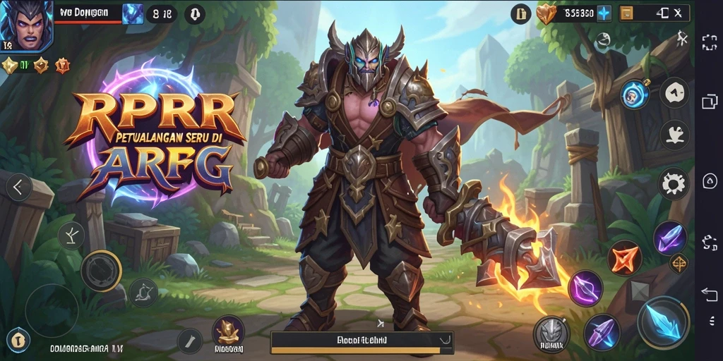 Gameplay seru dalam petualangan epik ARPG.