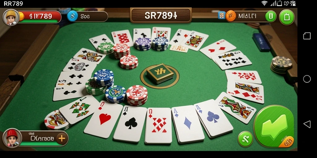Tampilan gameplay Gaple yang seru dan interaktif.