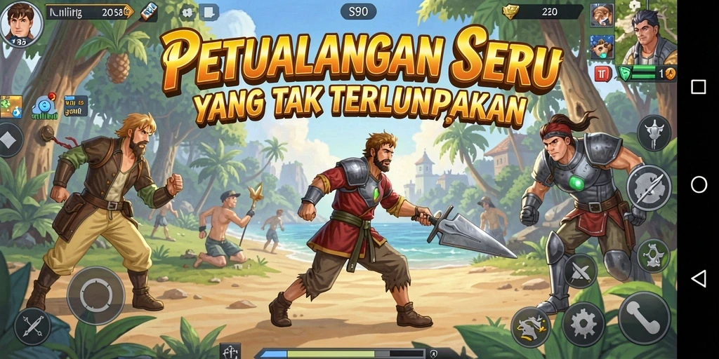 Screenshot S80 menampilkan pemain dalam aksi petualangan mendebarkan.
